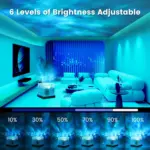Northern Lights Ocean Wave Projector