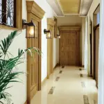 NostalgicShine retro wall light for outside