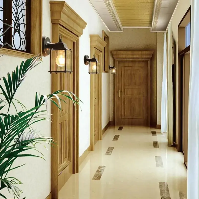 NostalgicShine retro wall light for outside