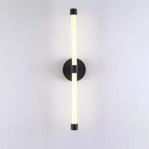 Lumiglo - Modern minimalist tubular LED wall lamp made of acrylic