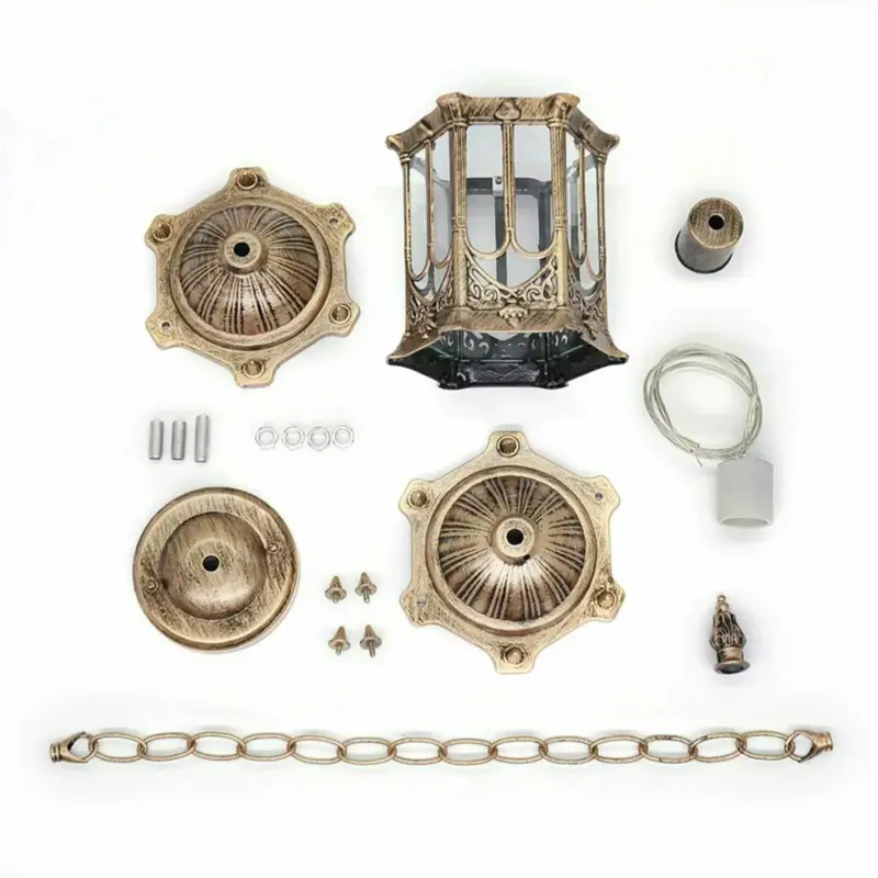 OUKANING Pendant Light Lamp Shade Vintage Ceiling Chandelier Cover Hanging Led Lamp 57e27e04 c4c8 4f6f a557 2e58abfbb53c