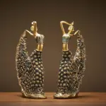 Office Desktop decoration accessories home decor Resin Handicraft statues Living room bedroom Dancing Sculpture Figurine Gifts 32f0ae13 75d6 4e15 981f 1aa255e5f5ec
