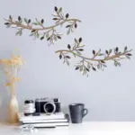 OliveVineLeafsWallDecor Homeko2
