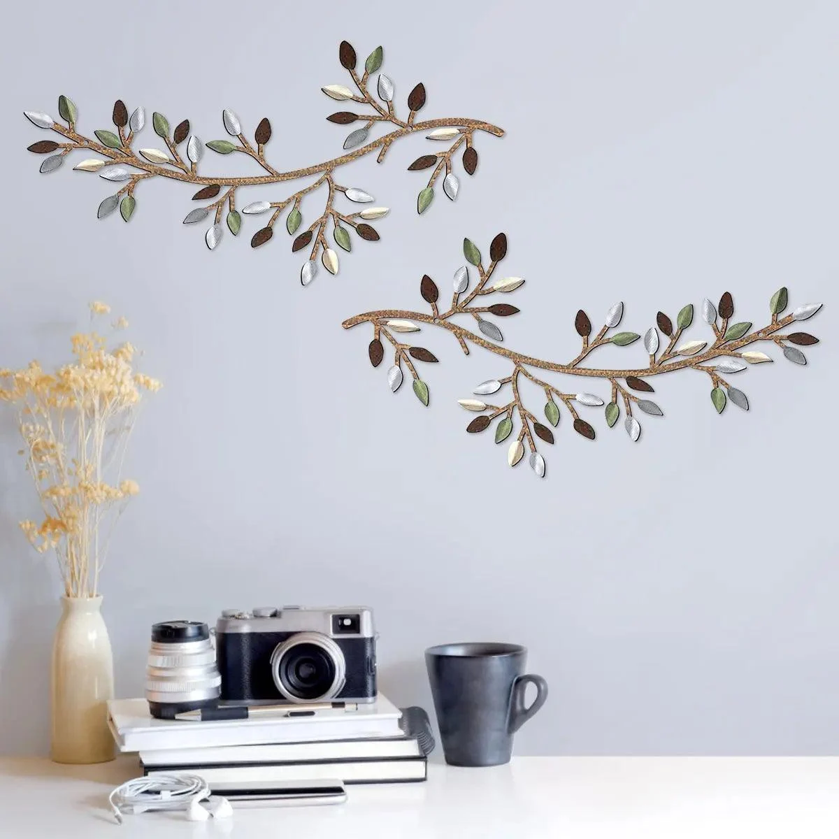 Olive Vine Leafs Wall Decor - Homeko