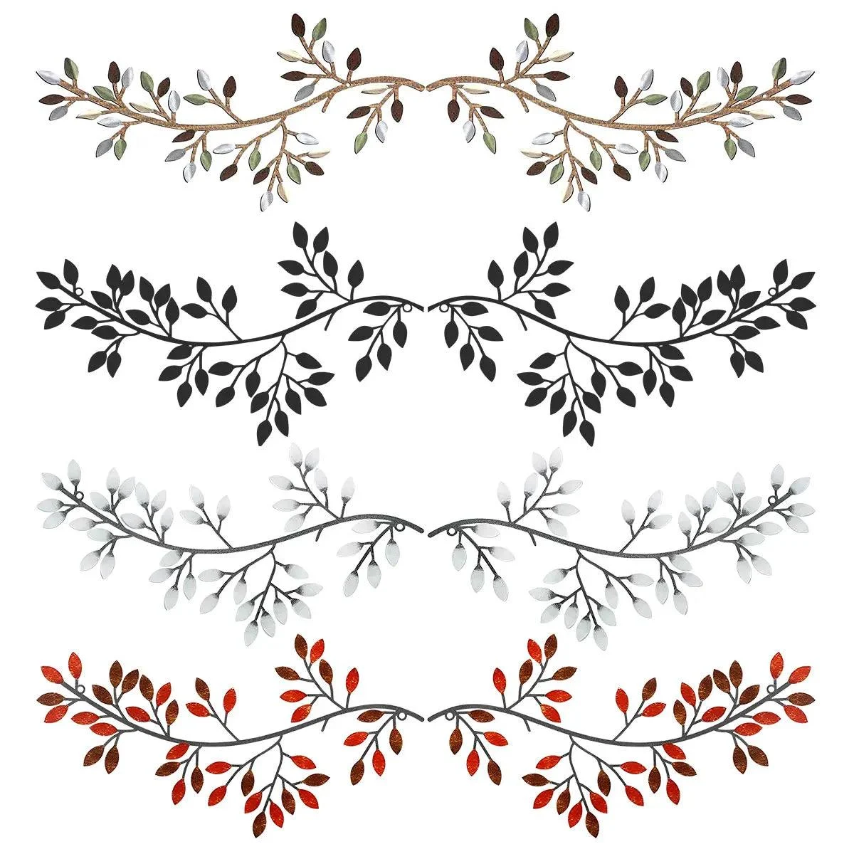 Olive Vine Leafs Wall Decor - Homeko