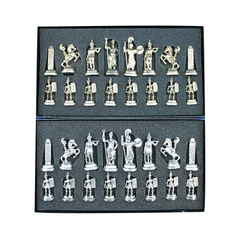Only Chess Pieces Historical Rome Chess 7 cm Board is not Included Sculptures and Statues