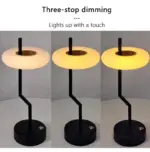 Onregelmatige Draaibaar Moderne Koffie Touch Sensor Tafellamp Met Warm Licht Naast Voor Slaapkamer Woonkamer Decoratie Nachtlampje a6fa548a edf4 415d 9bde abbc18e4733b