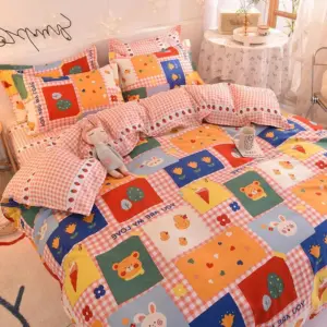 MaxComfy 100% Cotton Duvet Cover Set