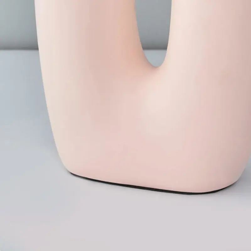 Organic Shape Twin Ball Table Lamp