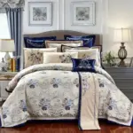 Oriental Jacquard Luxury Bedding Set Decorfaure