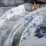 Oriental Jacquard Luxury Bedding Set Decorfaure