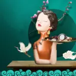 Oriental_Lady_Storage_Tray_Sculpture_-_-4358612 Oriental Lady Storage Tray Sculpture