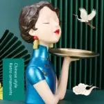 Oriental_Lady_Storage_Tray_Sculpture_-_-4358623 Oriental Lady Storage Tray Sculpture