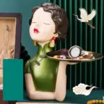 Oriental_Lady_Storage_Tray_Sculpture_-_-4358632 Oriental Lady Storage Tray Sculpture