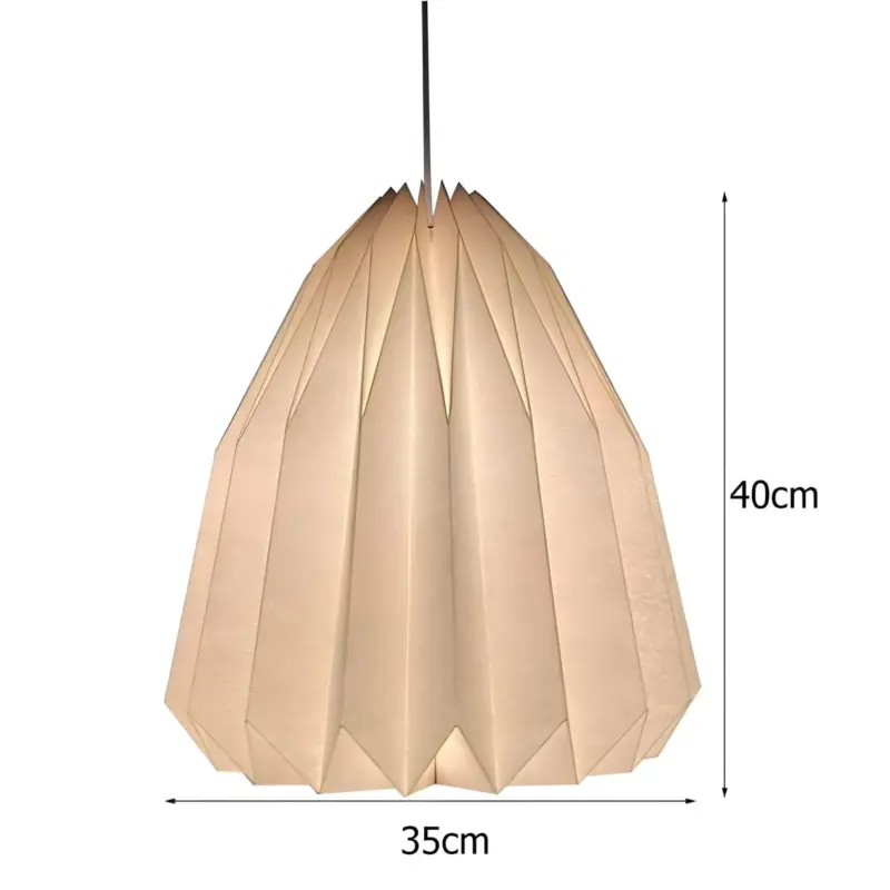 OrigamiLight Nordisch moderner Papierlaternen Schirm