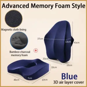Orthopedic Memory Foam Seat Cusion