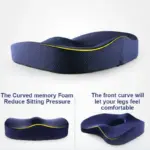 Orthopedic Memory Foam Seat Cusion