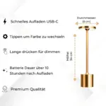 Oslo-EleganteTischlampe-DimmbareKabelloseLED-Leuchte4 Oslo EleganteTischlampe DimmbareKabelloseLED Leuchte4