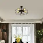 Oukakning Retro Ijzeren Kooi Kroonluchter Industri le Opknoping Lamp Hanger Rustieke Plafondlamp E26 Lamp Basis Voor 5ddd6be9 63bc 4859 8b6c 1ee1026456b8