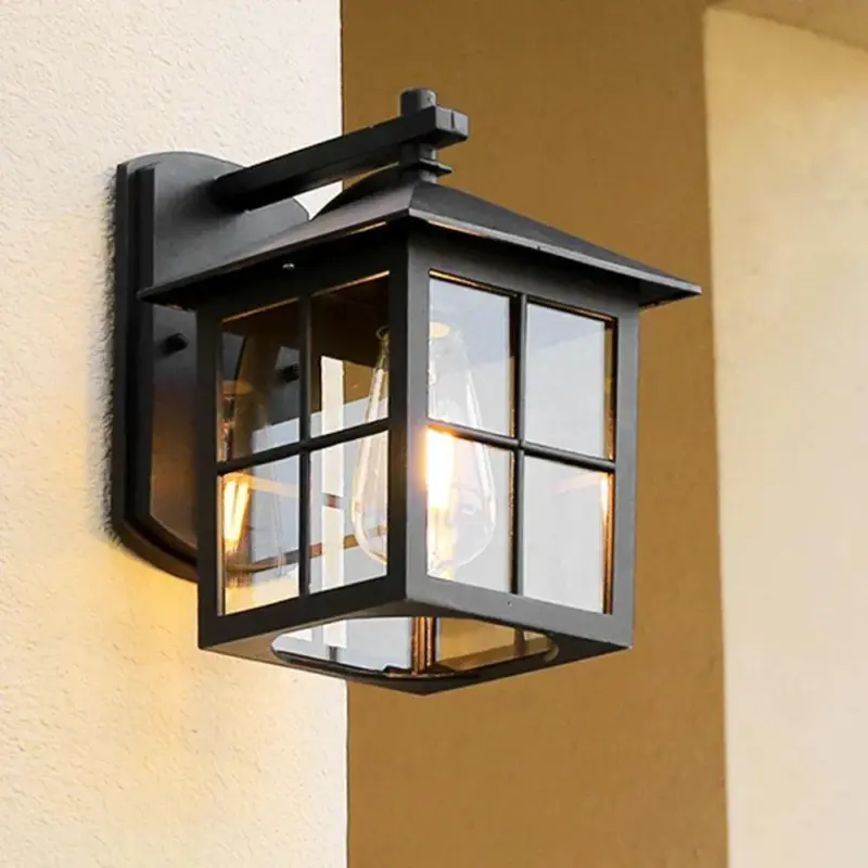 Outdoor Vintage Wall Lamp E27 Bulb Sconce Light Fixtures Retro LED Wall Lamp Porch House Home 7d42b143 a5c8 425c b6c1 2f487b3e5fac