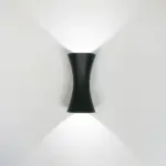 Outdoor-Waterdichte-Wandlamp-12W-Led-Licht-Cob-Aluminium-Zwart-Lichtpunt-AC85-265V-Waterdichte-IP65-Slaapkamer-Veranda Outdoor Waterdichte Wandlamp 12W Led Licht Cob Aluminium Zwart Lichtpunt AC85 265V Waterdichte IP65 Slaapkamer Veranda