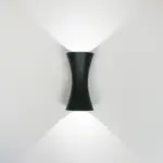 Outdoor Waterdichte Wandlamp 12W Led Licht Cob Aluminium Zwart Lichtpunt AC85 265V Waterdichte IP65 Slaapkamer Veranda 5db08c9d a50c 4203 b39a 8e2d75ff88e9