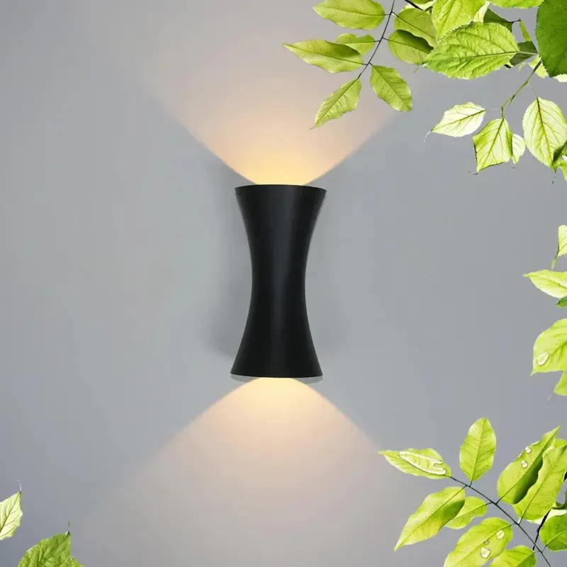 Outdoor Waterdichte Wandlamp 12W Led Licht Cob Aluminium Zwart Lichtpunt AC85 265V Waterdichte IP65 Slaapkamer Veranda 9a66a697 321f 4958 a948 5b928229e7a4