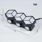 Outdoor Waterdichte Wandlampen Moderne Led Wandlamp Indoor Outdoor Decoratieve Wandlamp Garage Waterdichte Wandverlichting Armatuur e97143b3 30b4 48ef 88c7 76e45c09acfe