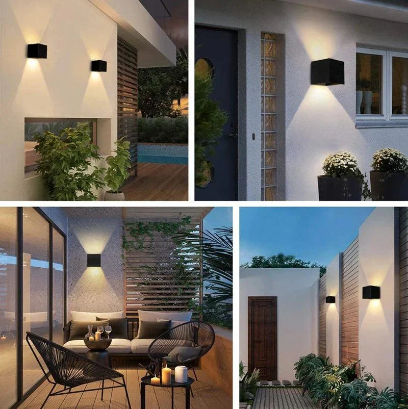 Outdoor Waterdichte Wandlampen Slaapkamer Woonkamer Verlichting Wit Zwart Grijs Aluminium Wandlampen Buitenmuur Lamp Armatuur 4d981c97 316e 4465 8f2f 474fa12dd2f3