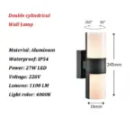 Outdoor Waterproof LED Wall Lamp Modern Creative Home Lighting Landscape Garden Lamp Aisle Corridor Decorative Wall.jpg 640x640 9478db0c 7751 498f 8ddb 406b82990753