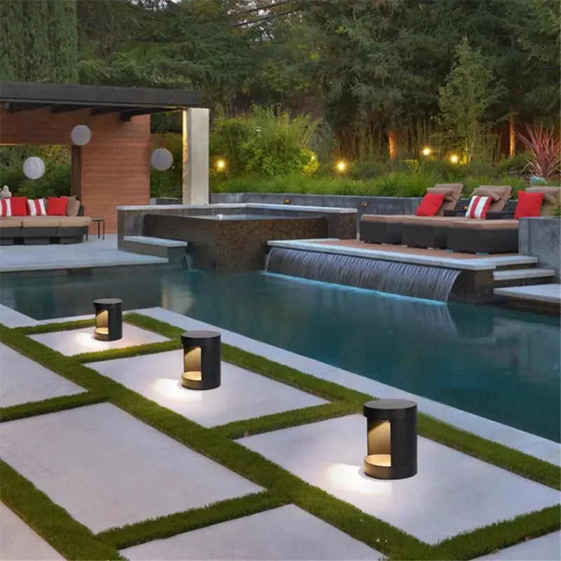 Outdoor Waterproof Lawn Lamp Simple LED Lighting Garden Light Outdoor Yard Lawn Lamp Park Villa Household d393f042 e045 4a9c af33 dfb0ed688e33