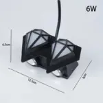 Outdoor Waterproof Wall Lamps Diamond Decoration Upper and Lower Light Wall Lamp Exterior Wall Waterproof Wall d3815b47 1889 40fa 908b 055fb919aa5f