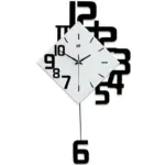 Oversized Pendulum Silent Wall Clock for Livingroom