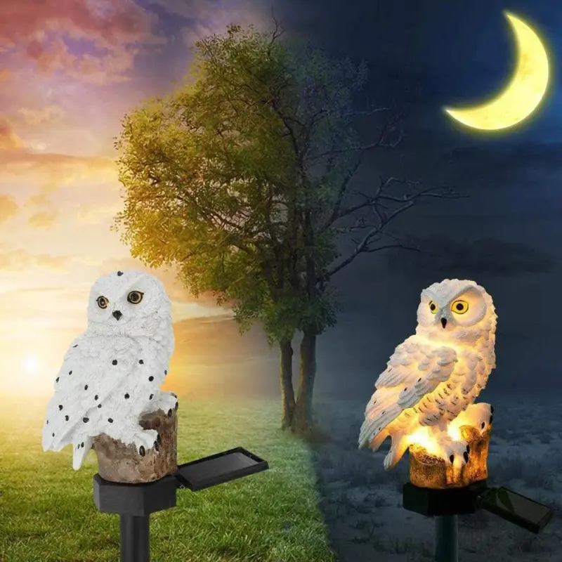 OwlSolarLedStakeLights