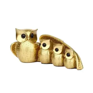 Owl Family Figurine Set