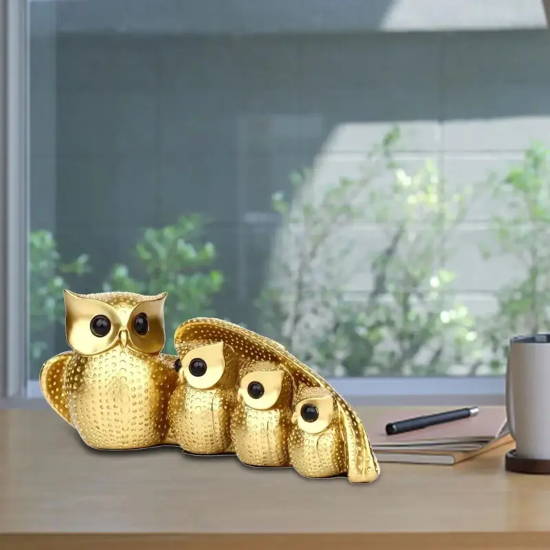Owl Family Figurine Set