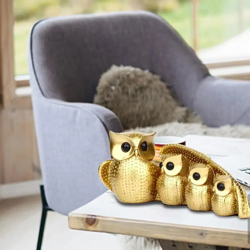 Owl Family Figurine Set