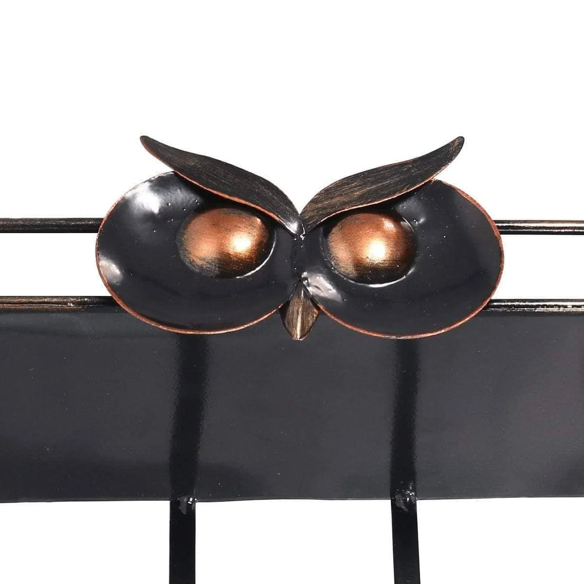 Owl Key Holder Hook Wall Shelf - Whimsical Decor -