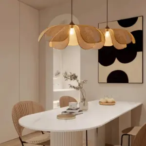 Homeko Petal Rustic Lamp Shade Pendant Light