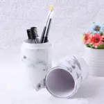 PU Leather Makeup Storage Holder Cosmetic Cup Case Box for Makeup Brush Pen 92cb0944 58b5 430f b03a 561b47560707