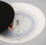 PUCK WALL ART Fluorescent wall light