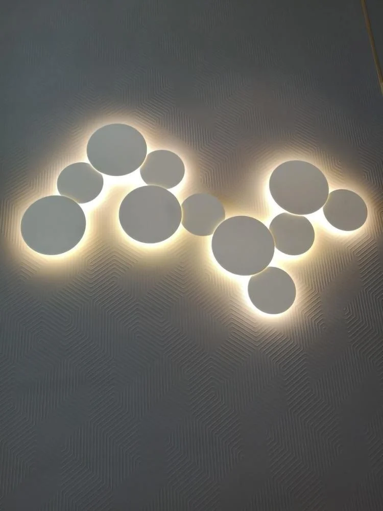 Puck Wall Art Fluorescent Wall Light 25