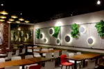 PUCK WALL ART Fluorescent wall light