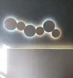 PUCK WALL ART Fluorescent wall light