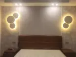 PUCK WALL ART Fluorescent wall light