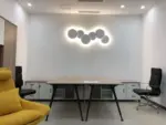 PUCK WALL ART Fluorescent wall light
