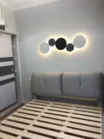 PUCK WALL ART Fluorescent wall light