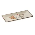 Painted Ceramic Sushi Plates
