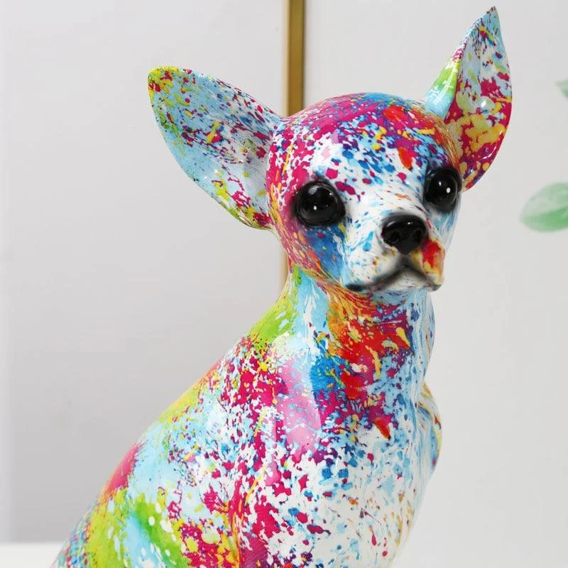 Painted Chihuahua Ornaments -