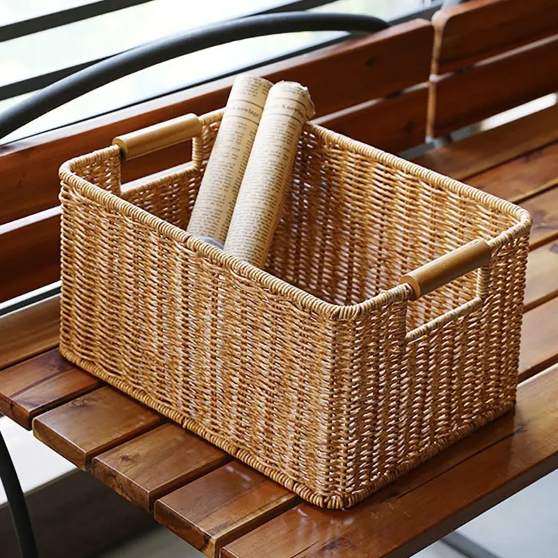 Panier de rangement en osier tiss panier de rangement en rotin organisateur tag res empilables avec c0d8b702 b657 44d7 8984 72c8b1e4bd49